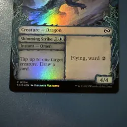 Foil Dirgur Island Dragon (Showcase) [Tarkir: Dragonstorm] MTG - Image 3