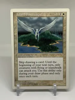 Island Sanctuary MTG Core Set 5th Edition Regular - Image 1