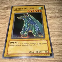 YUGIOH LUSTER DRAGON 2 SUPER RARE LOD-050 - Image 1