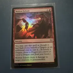 Molten Exhale FOIL Tarkir: Dragonstorm MTG NM - Image 1