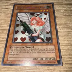 YuGiOh - Injection Fairy Lily LOD-100 Secret Rare Unlimited Edition - LP - Image 1