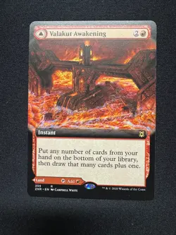 Valakut Awakening - EXTENDED ART - NM - Zendikar Rising - Magic MtG - Image 1
