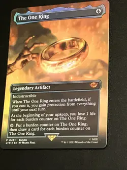 The One Ring (Borderless) MTG Magic The Gathering - Image 3