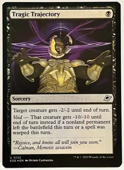 Tragic Trajectory -#122-MTG-Edge of Eternities-FOIL-NM - Image 1