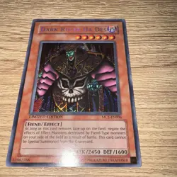 Yugioh Dark Ruler Ha Des MC1-EN006 Secret Rare LP - Image 1