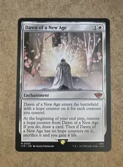 Dawn of a New Age Lord of the Rings NM MTG - Image 1