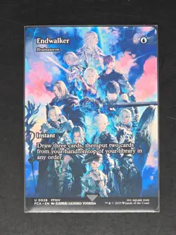 Endwalker - Brainstorm 0028 Showcase Final Fantasy MTG Magic NM/M - Image 1