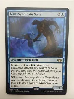 1x Near Mint Mist-Syndicate Naga - Modern Horizons MTG - Image 1