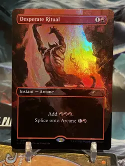 MTG | Desperate Ritual (1984) [Secret Lair Frank Frazetta] ✨FOIL✨ - Image 1