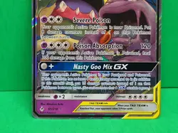 Pokemon Tag Team MINT Condition Muk & Alolan Muk GX 61/214 SM Unbroken Bonds - Image 3