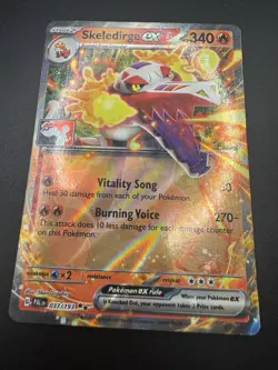 Skeledirge Ex Pokemon Prize Pack Series 4 Promo Pokemon Card NM/LP Play Stamp US - Image 4