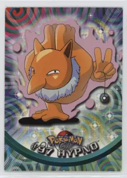 Hypno Topps Pokemon TV Animation Edition Series 2 #97 2000 yf1 - Image 1