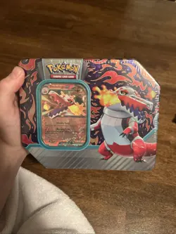 Pokemon Paldea Partners Tin - Skeledirge Ex Sealed NEW - Image 2
