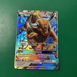 Pokemon TCG - Tauros GX 100/149 - Sun & Moon Base Set Holo - Image 1