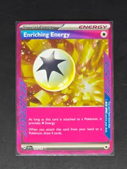 Enriching Energy 191/191 SV08: Surging Sparks ACE SPEC Pokemon TCG NM/M - Image 1