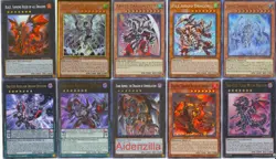 Yugioh Armed Dragon Thunder Deck - Dragon Ruler Blaze, Supreme Dark Armed LV10 - Image 1