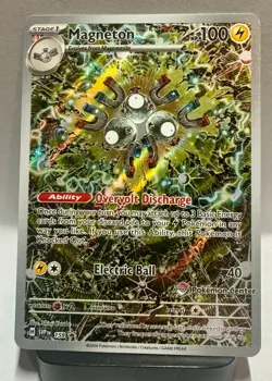 Pokemon TCG Magneton SV Black Star Promo 159 Pokemon Center Stamped NM - Image 1