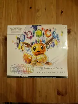 4 x Pokemon Prismatic Evolutions Pokemon Center Elite Trainer Box ETB Bundle - Image 1