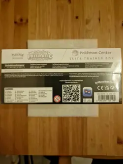 4 x Pokemon Prismatic Evolutions Pokemon Center Elite Trainer Box ETB Bundle - Image 3