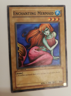 YuGiOh! Enchanting Mermaid LOB-084 First Edition - Image 1