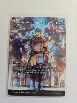 Newfound Adventure - Farseek (Showcase) - Final Fantasy - NM - MTG Magic - UC - Image 1