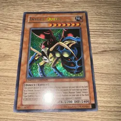 Yugioh Insect Queen CT1-EN005 Secret Rare MP - Image 1