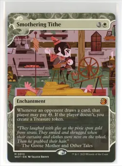 MtG WOT Smothering Tithe #13 Wilds of Eldraine: Enchanting Tales - Image 1
