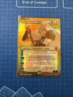 Ajani, Sleeper Agent (#375) (Borderless) DMU - Mythic - MTG Magic FOIL - Image 1