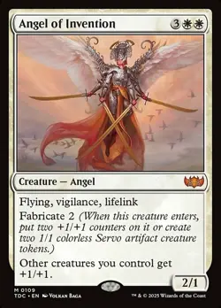 x1 Angel of Invention M MTG Commander: Tarkir: Dragonstorm M/NM, English - Image 1
