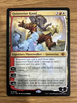 1x Quintorius Kand NM-Mint, English The Lost Caverns of Ixalan MTG Magic - Image 1