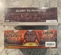 New Phyrexia, Phyrexia All Will Be One Draft Booster Box Lot, 2 Sealed Box Lot - Image 3