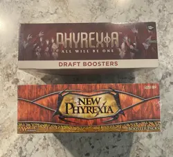 New Phyrexia, Phyrexia All Will Be One Draft Booster Box Lot, 2 Sealed Box Lot - Image 4