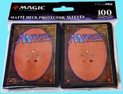 100 ULTRA PRO MAGIC CLASSIC CARD BACK DECK PROTECTOR Sleeves 86954 mtg storage - Image 1