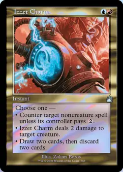 Izzet Charm (Retro Frame) 0368 MTG RVR NM Foil - Image 1