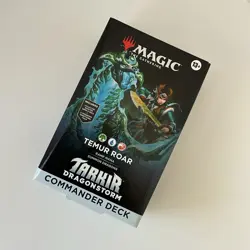 MTG Temur Roar Commander Deck *NEW SEALED* Tarkir Dragonstorm Combined Shipping - Image 1