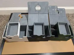UAONO Deck Boxes (Green, Black, White). Holds 200+ Sleeved Cards, Dice Tray - Image 2