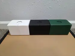 UAONO Deck Boxes (Green, Black, White). Holds 200+ Sleeved Cards, Dice Tray - Image 5