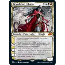 GEYADRONE DIHADA (SHOWCASE) Modern Horizons 2 Planeswalker Magic MTG MINT CARD - Image 1