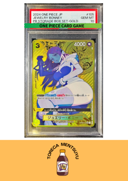 PSA 10 Jewelry Bonney OP08-105 SR Storage Box Set Promo - ONE PIECE Card Game - Image 3
