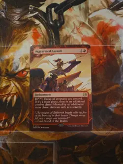 Aggravated Assault Wilds of Eldraine: Enchanting Tales Regular - Image 1