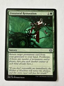 Unnatural Restoration Phyrexia: All Will Be One Regular - Image 1