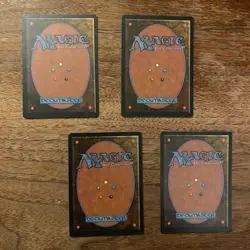 4x Wall of Dust NM+ NEVER PLAYED MTG Fourth 4th Ed. Magic x4 FREE SHIPPING - Image 2