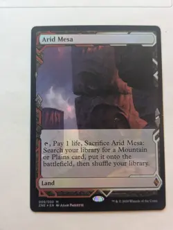 Arid Mesa Zendikar Rising expeditions Foil - Image 1