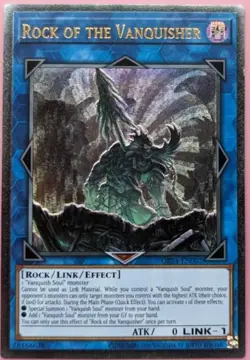 Yugioh Rock Of The Vanquisher OP24-EN002 Ultimate Rare - Image 1
