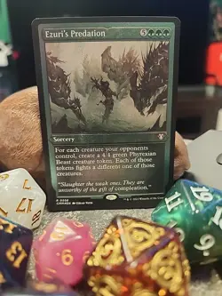 MTG Ezuri's Predation - Etched foil - Commander Masters #0558 - Image 1