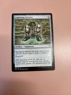 Lightning Greaves NM Commander Anthology II MTG - Image 1