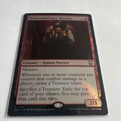 Professional Face-Breaker (Ripple Foil) Commander: Modern Horizons 3 Foil - Image 1