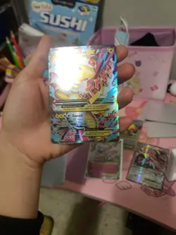 Pokemon Card Game M Ampharos EX 086/081 SR XY7 Japanese alot of card - Image 2