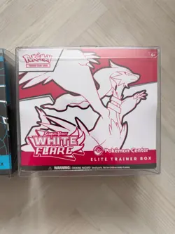 Pokemon Center White Flare Elite Trainer Box ETB SEALED Scarlet & Violet ✅ - Image 1