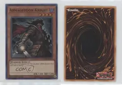 Armageddon Knight (SR) 1st Ed. YuGiOh Dark Saviors #DASA-EN040 00jz - Image 3